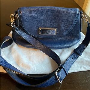 Marc Jacobs navy blue crossbody bag